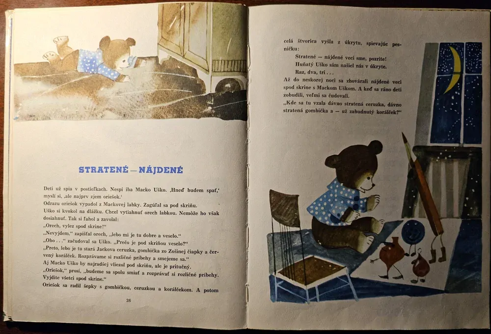 Príbehy a potulky Macka Uška