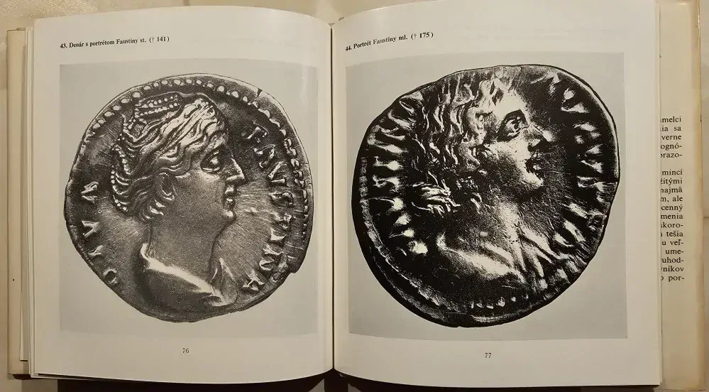 Portrét na starovekých minciach