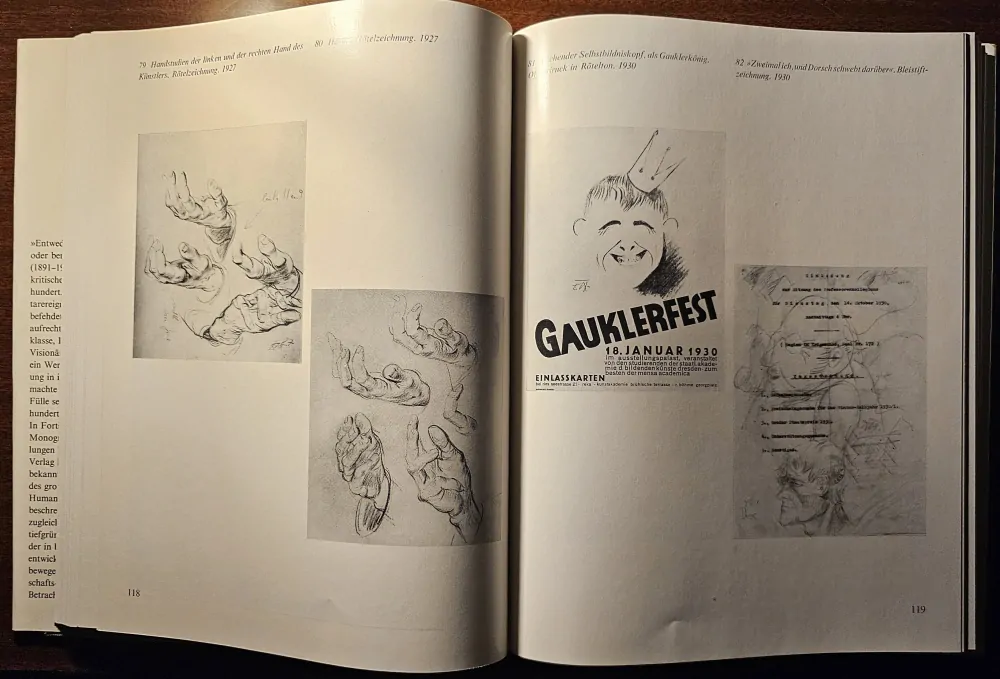 Otto Dix im Selbstbildnis