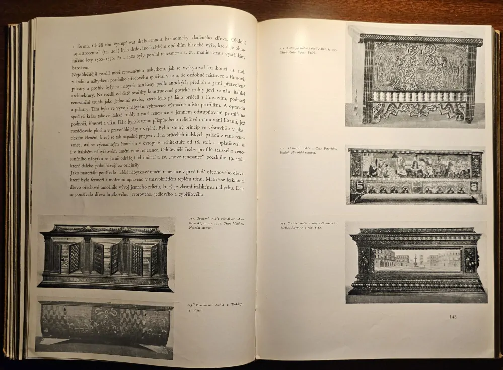 Dějiny nábytkového umění I. II. III. /komplet/