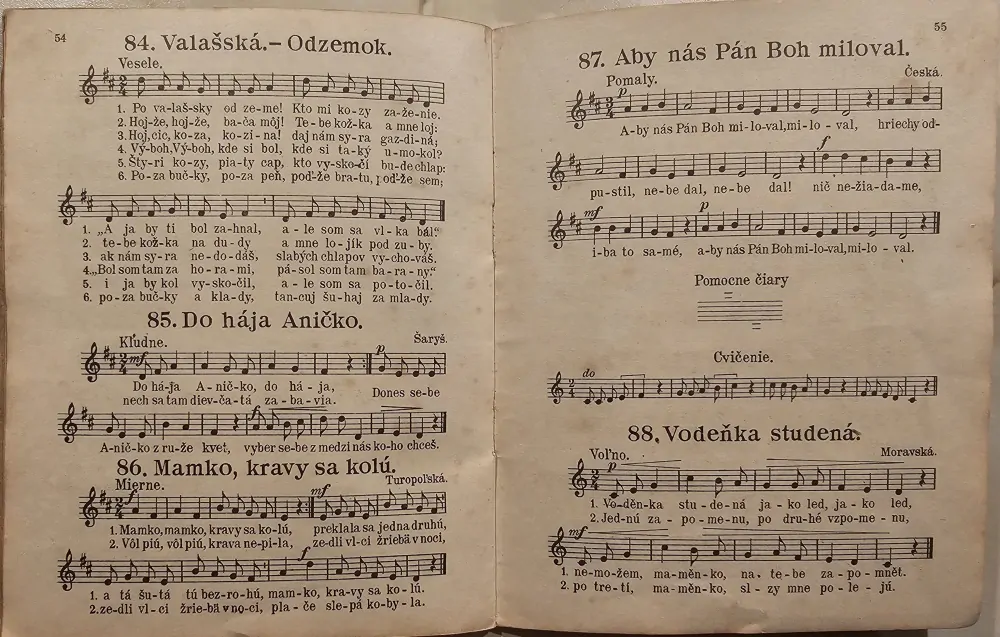 Malá škola spevu I. diel (sošit 3.)