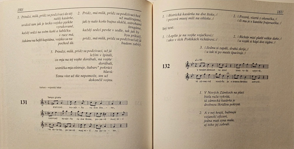 Vojenské a regrútske piesne