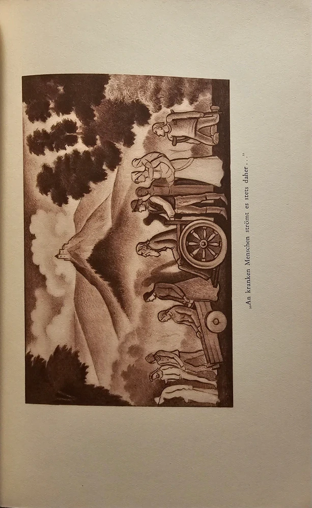 Chválospev na Piešťanské kúpele z roku 1642 /nemecká verzia