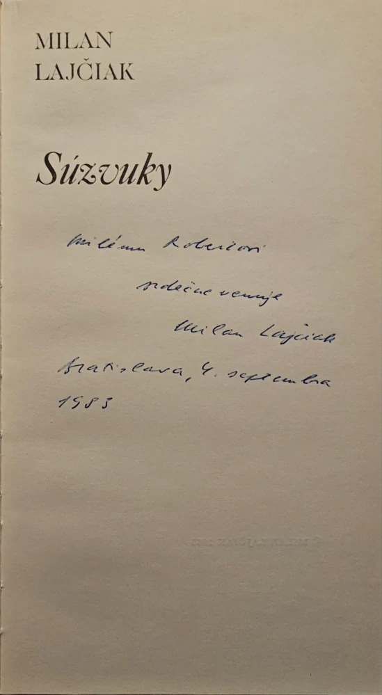 Súzvuky /s podpisom