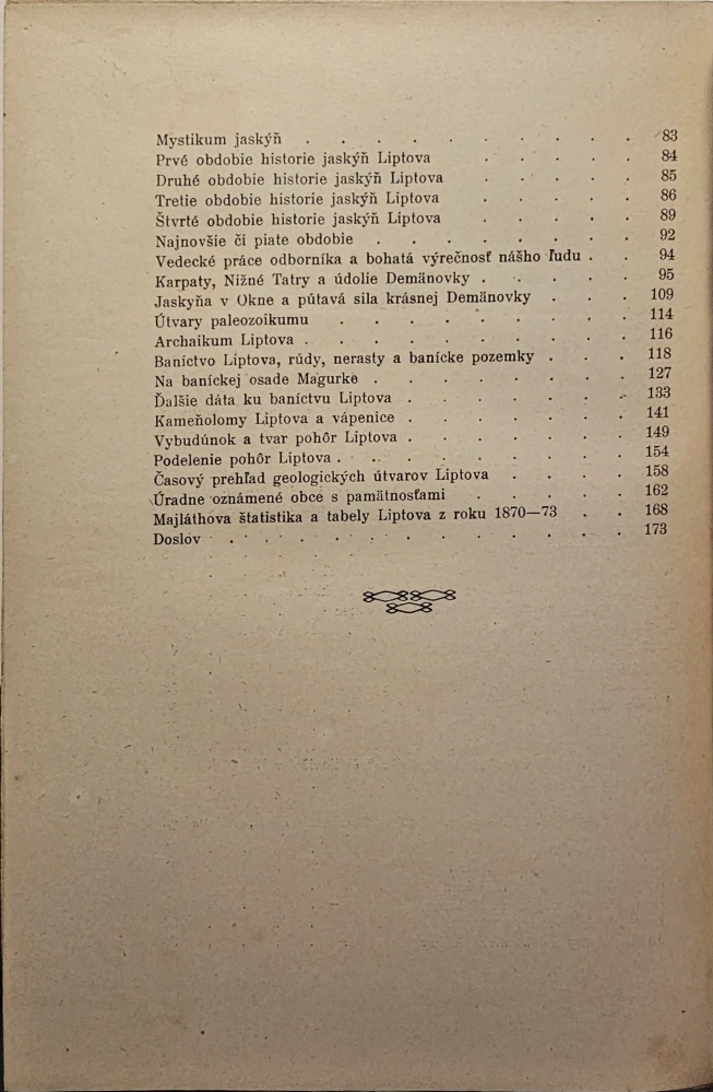 Prírodné bohatstvo Liptova.