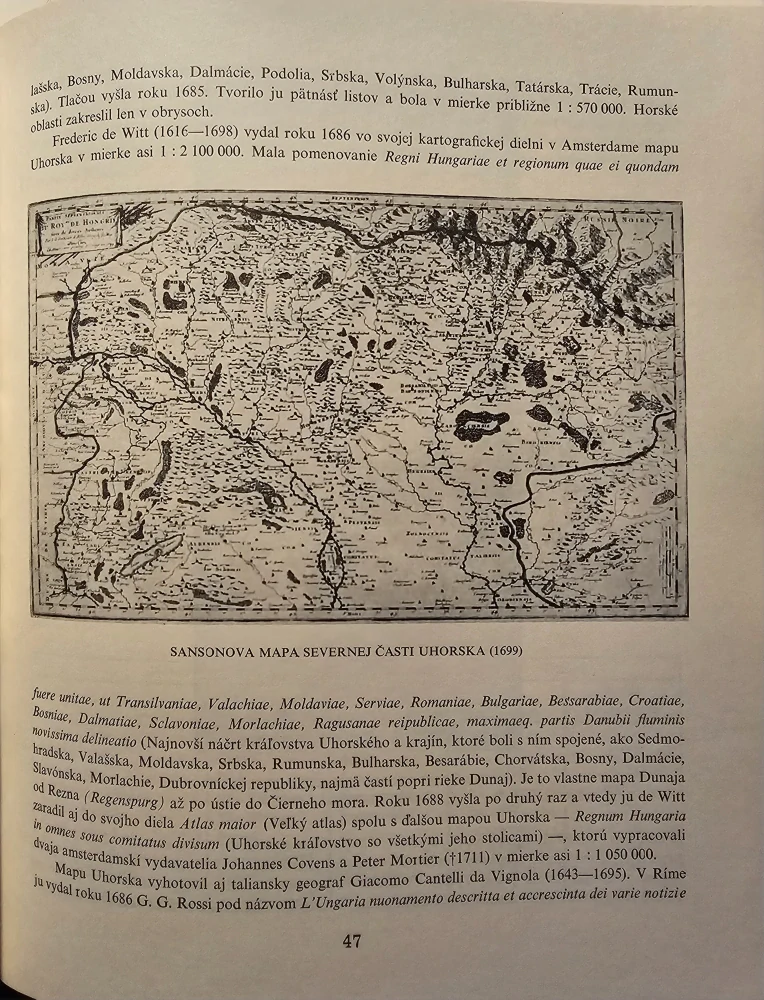 Slovensko na starých mapách