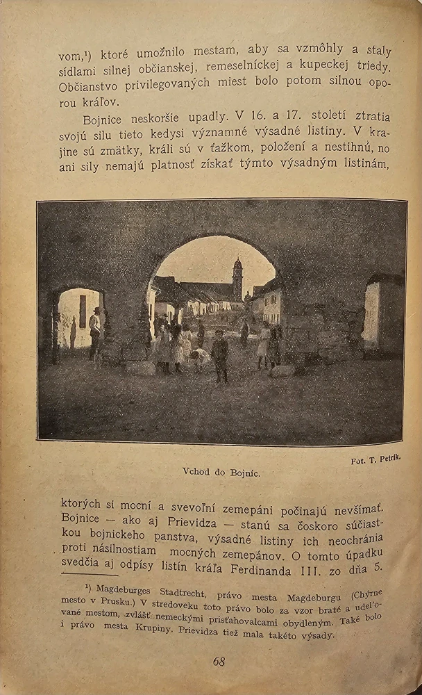 Bojnice a ich okolie (Monografia)