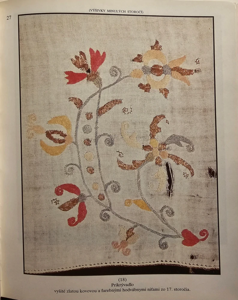 Výšivky minulých storočí