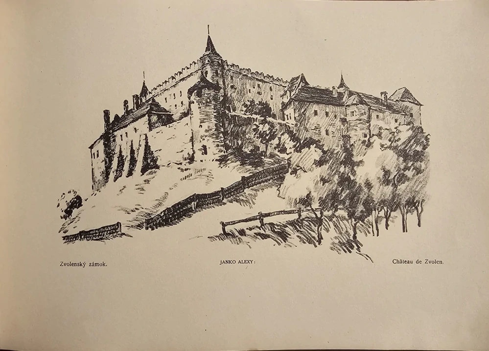 Obrázky zo Slovenska (kreslil Janko Alexy)