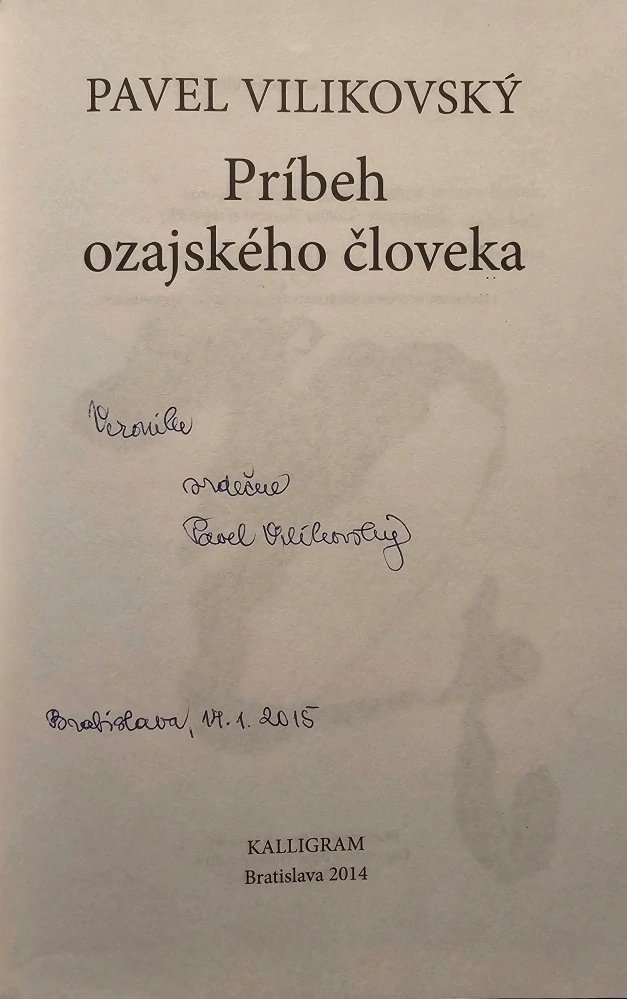 Príbeh ozajského človeka /s podpisom