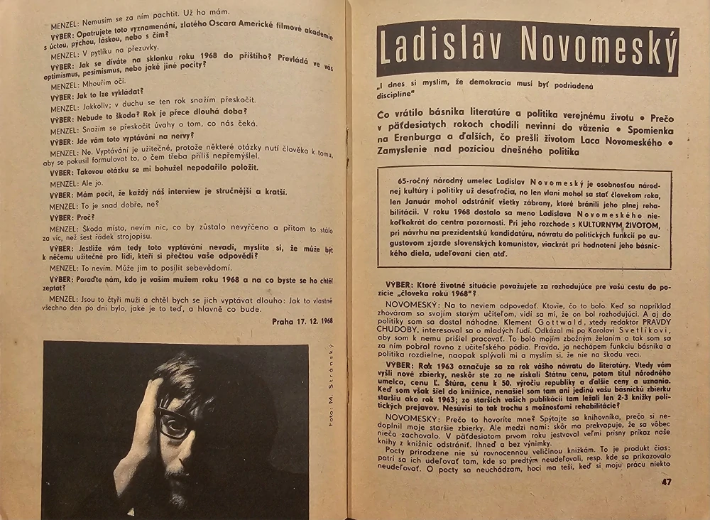 Ľudia roku 1968 (Rozhovory)