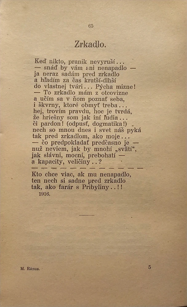 Z tichých i búrnych chvíľ