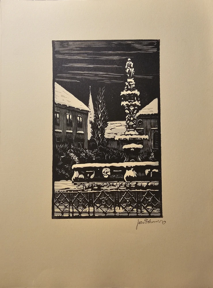 Bratislava (dvadsať drevorytov Jaroslava Dobrovolského)