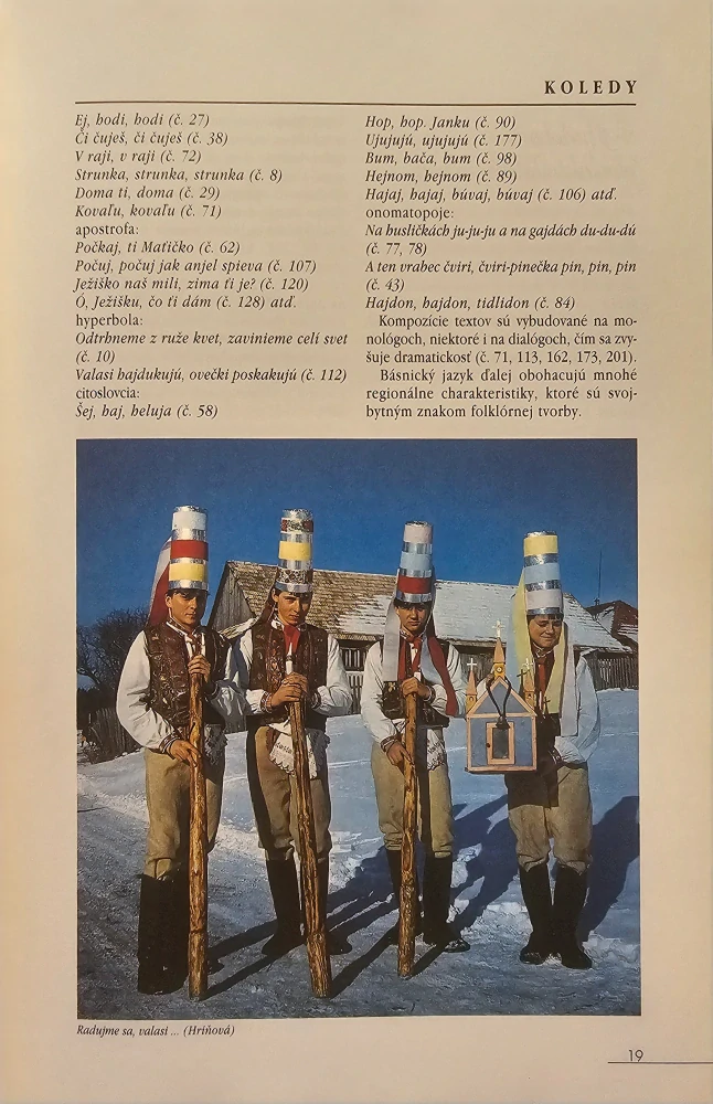 Vianočné ľudové koledy, vinše a hry /s podpisom