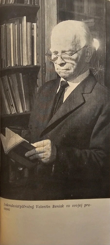 Básnický svet Valentína Beniaka