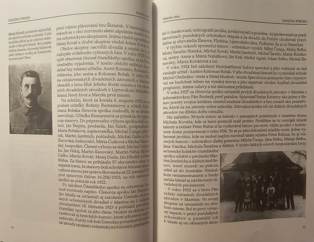 Závažná Poruba (história obce)