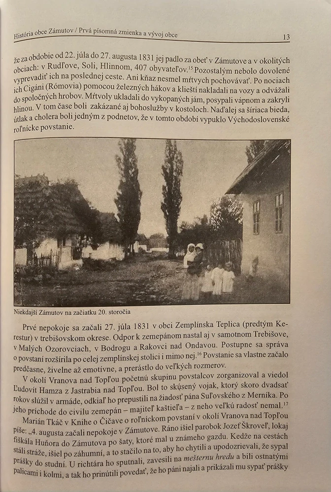 Tradičná ľudová kultúra obce Zámutov