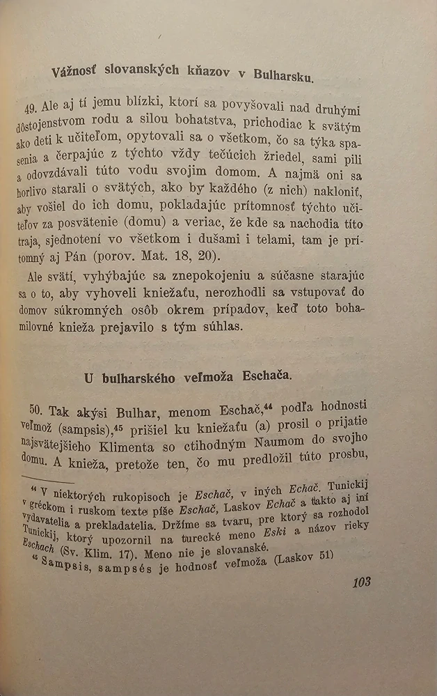 Osudy Cyrila a Metoda a ich učeníkov v Živote Klimentovom
