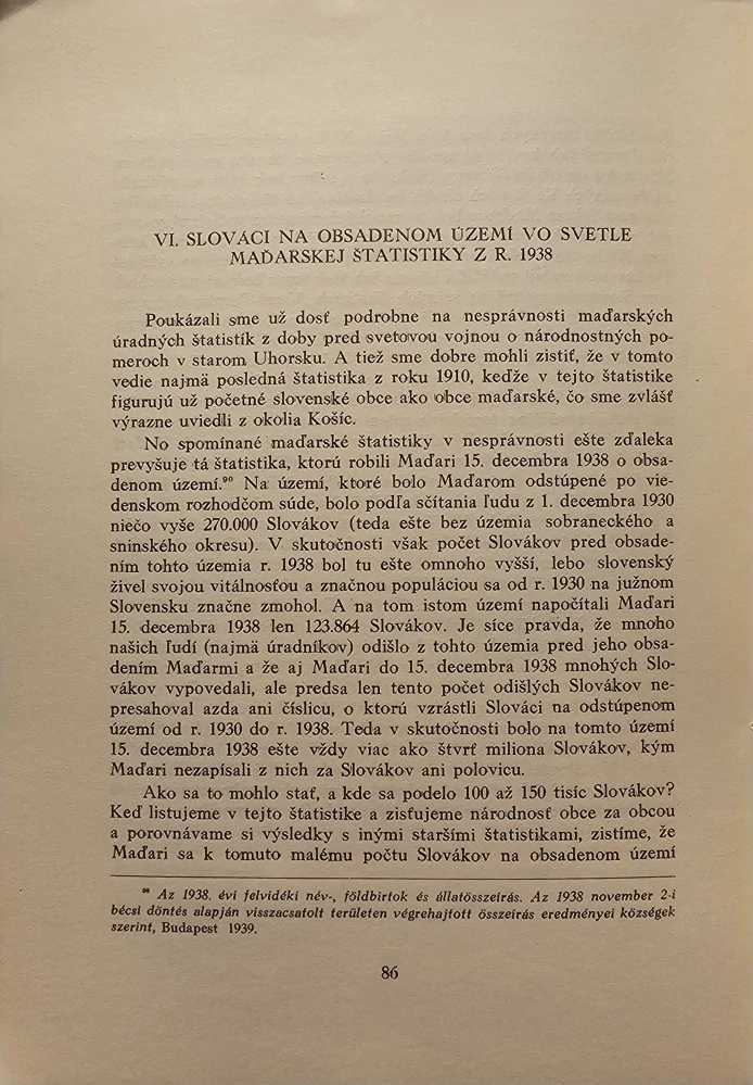 Národnostná hranica slovensko-maďarská v ostatných dvoch storočiach