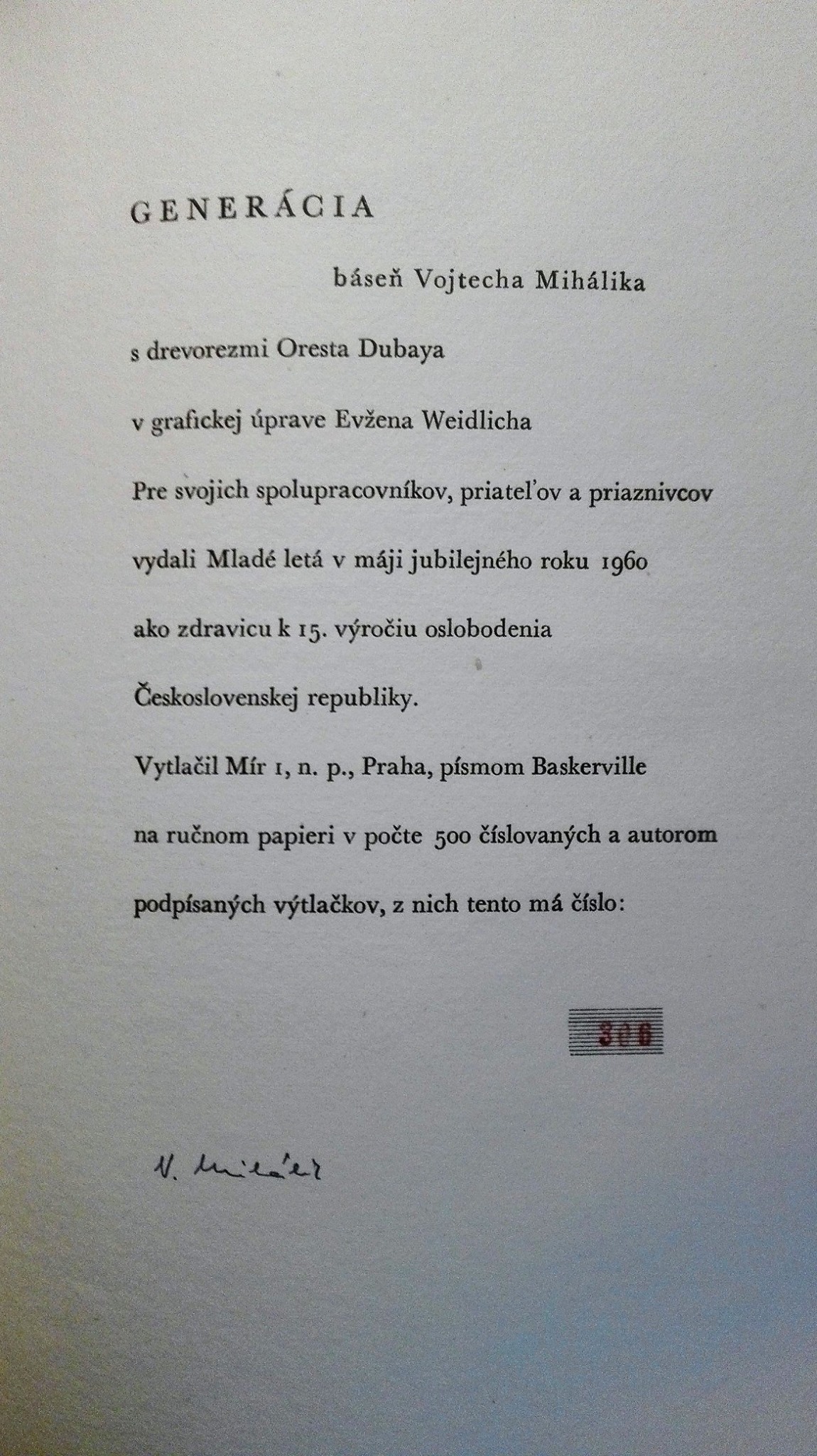 Generácia /s podpisom