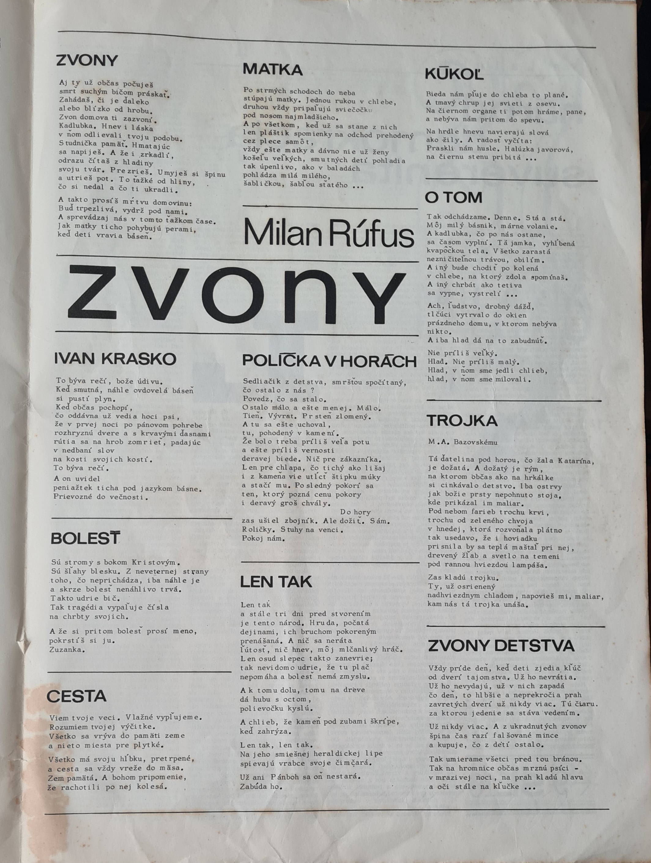 Súkromné listy Skupiny Mikuláša Galandu