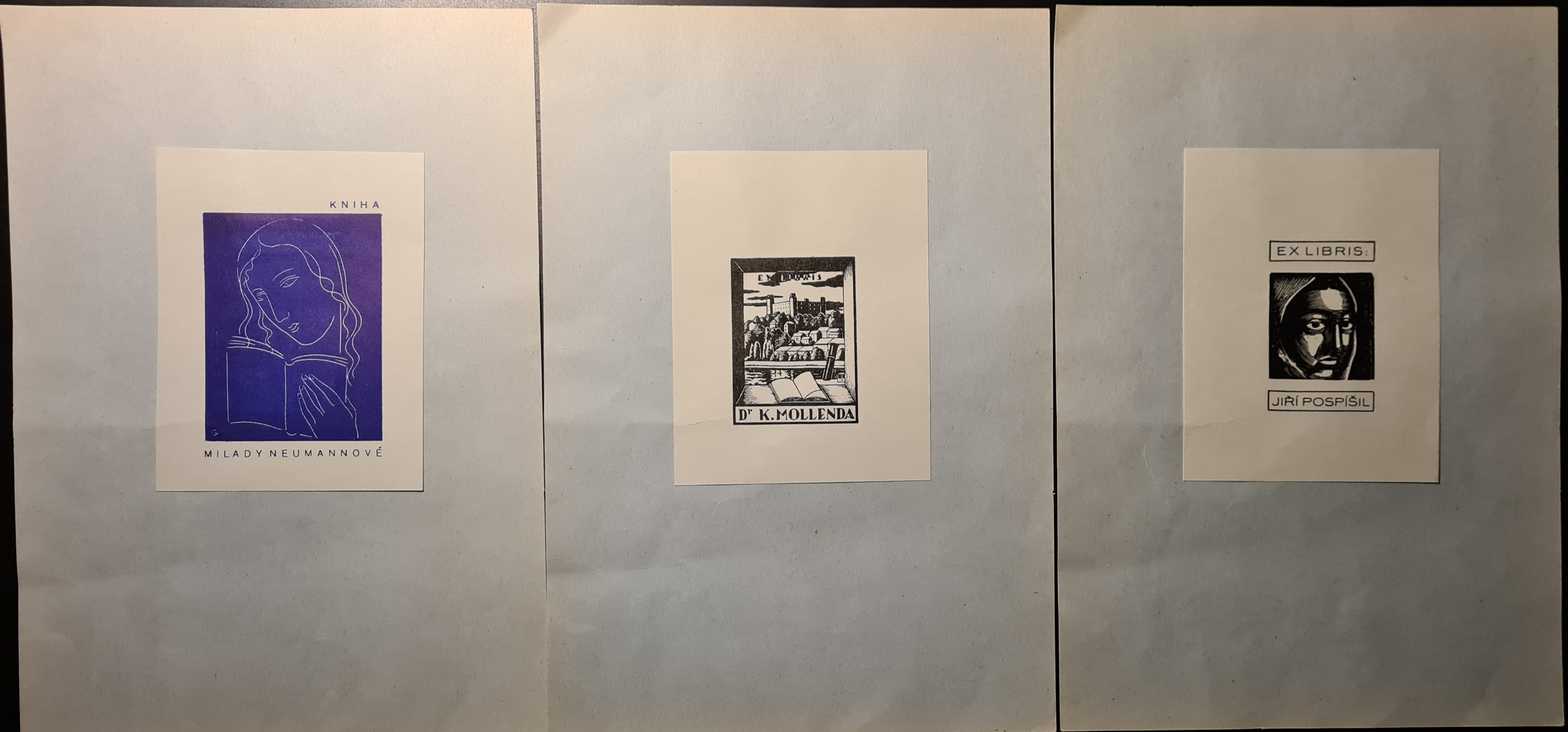 18 exlibrisov Mikuláša Galandu 