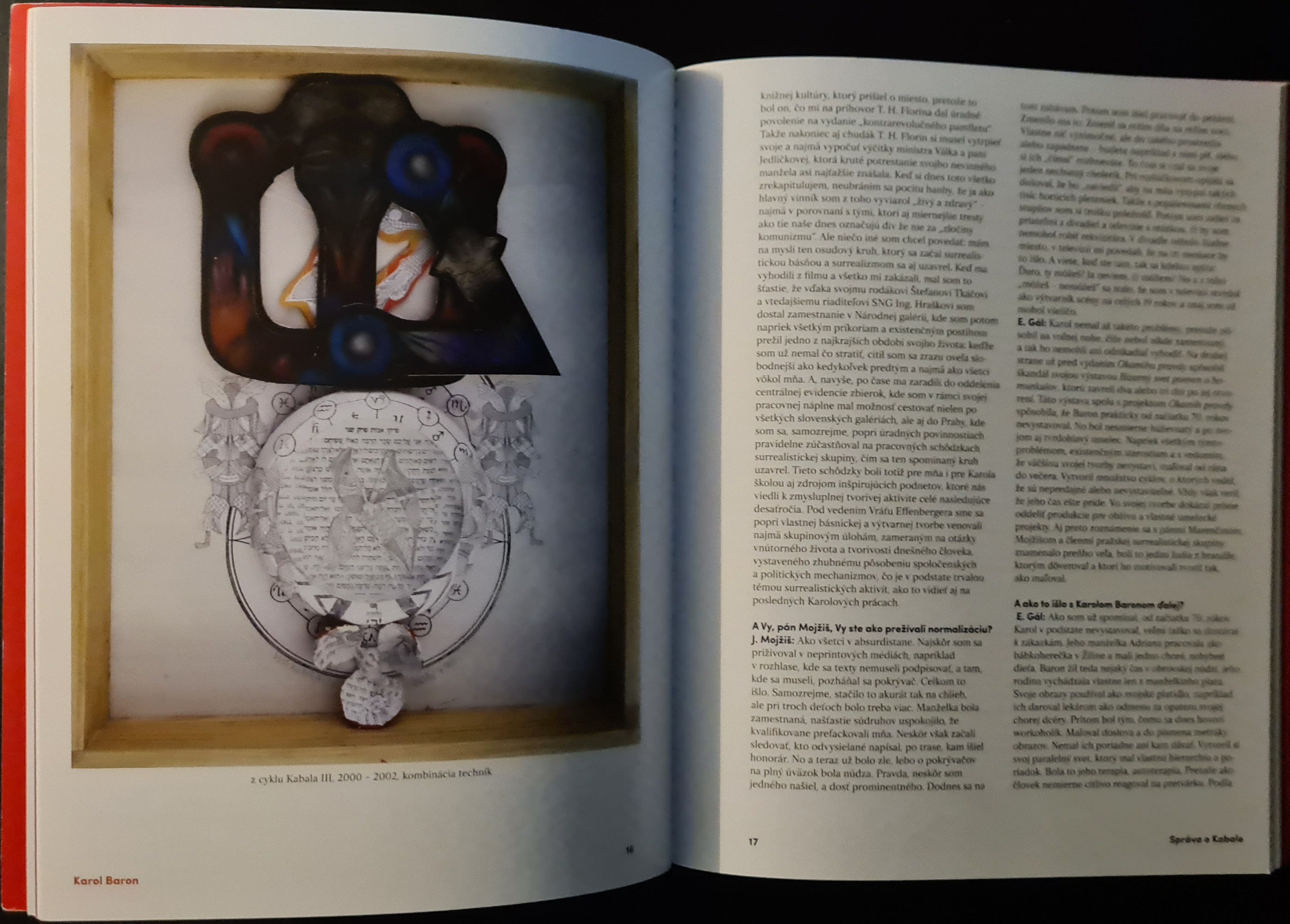 Karol Baron: Správa o kabale