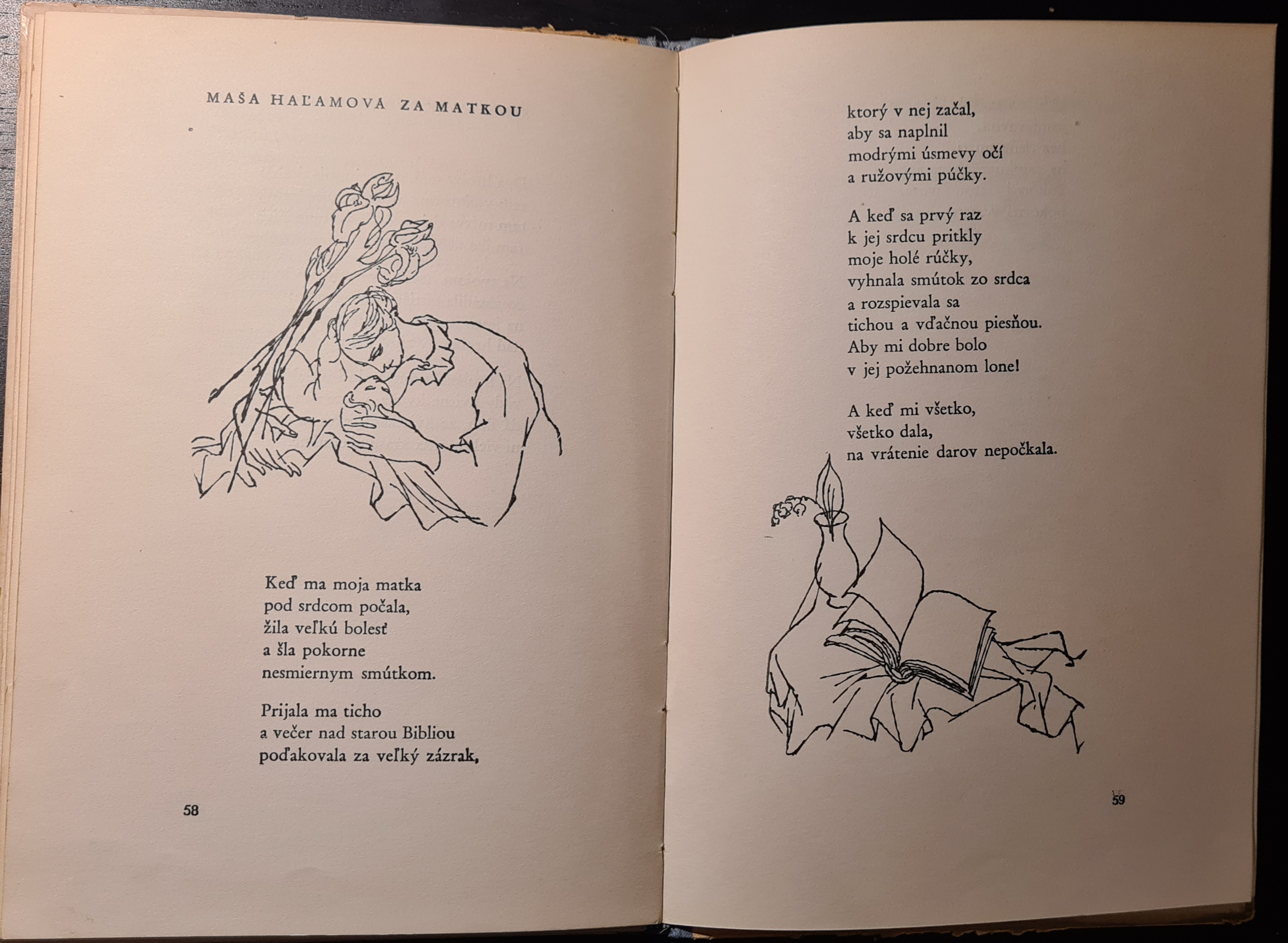 Požehnaná (Poézia o matke)