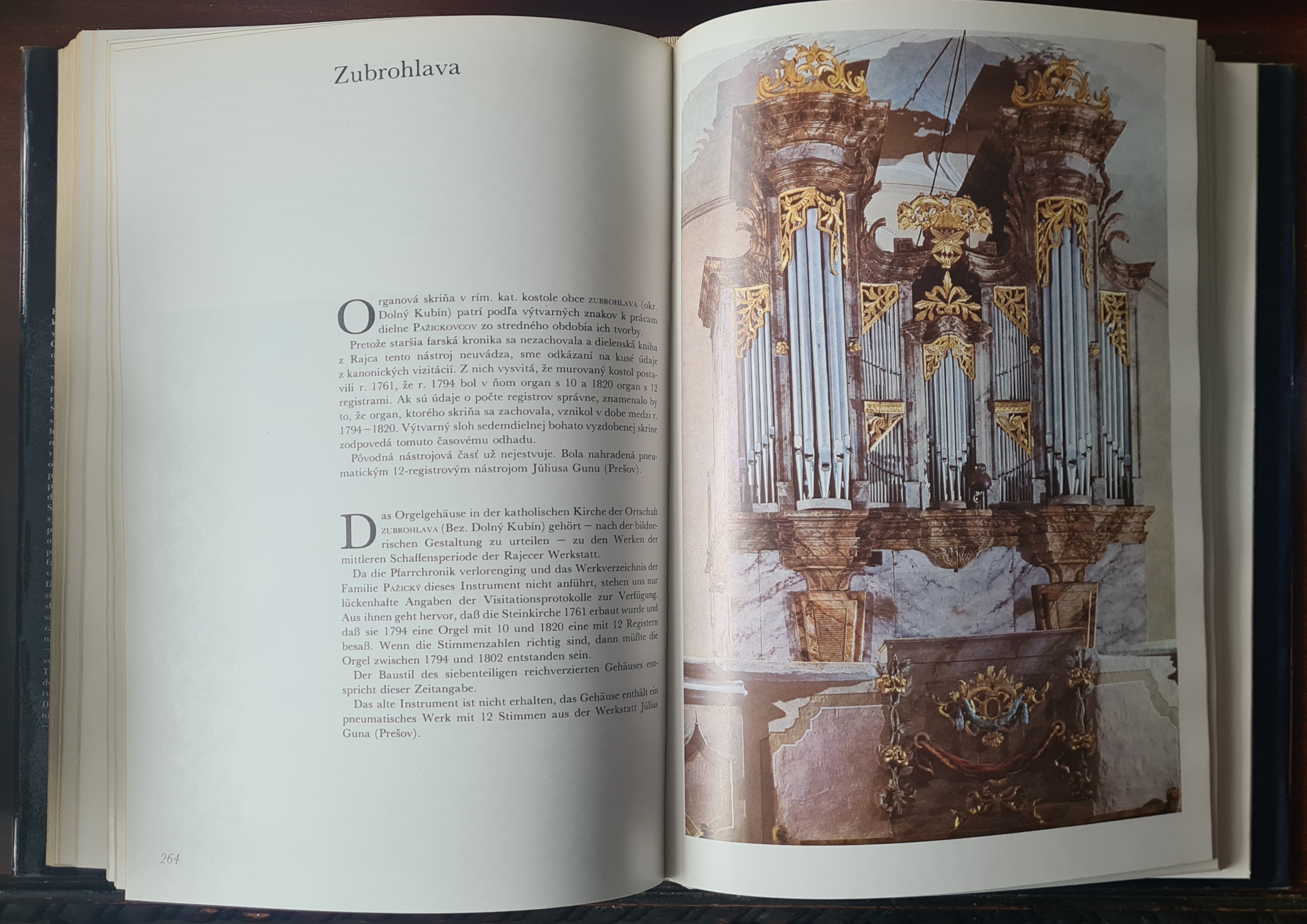 Historické organy na Slovensku