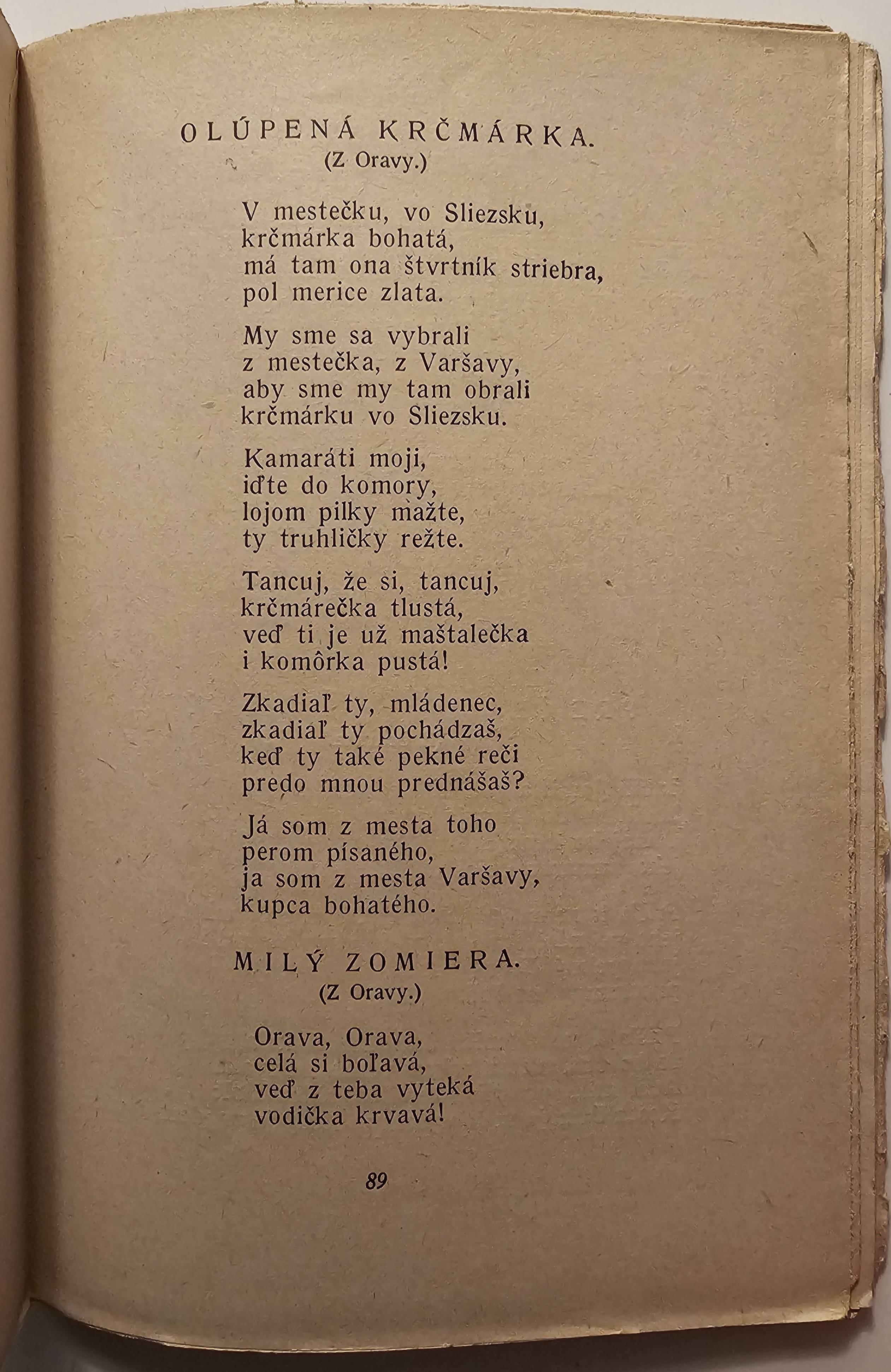 Slovenské balady lidové