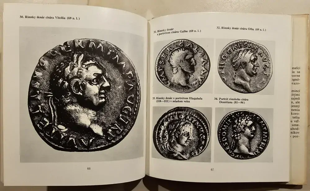 Portrét na starovekých minciach