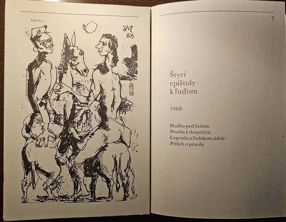 Dve osudové (štyri epištoly k ľuďom)