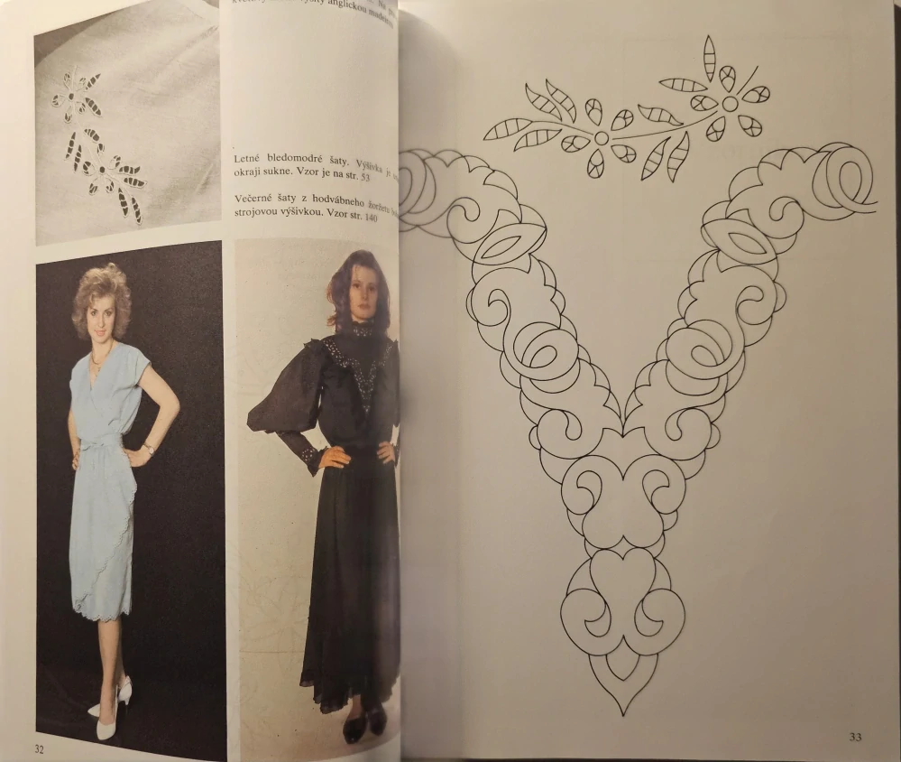 Madeirová výšivka (škola a vzorník)