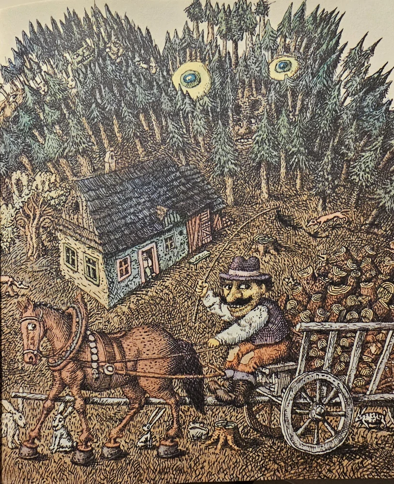 Števko Drievko a Alenka z polienka