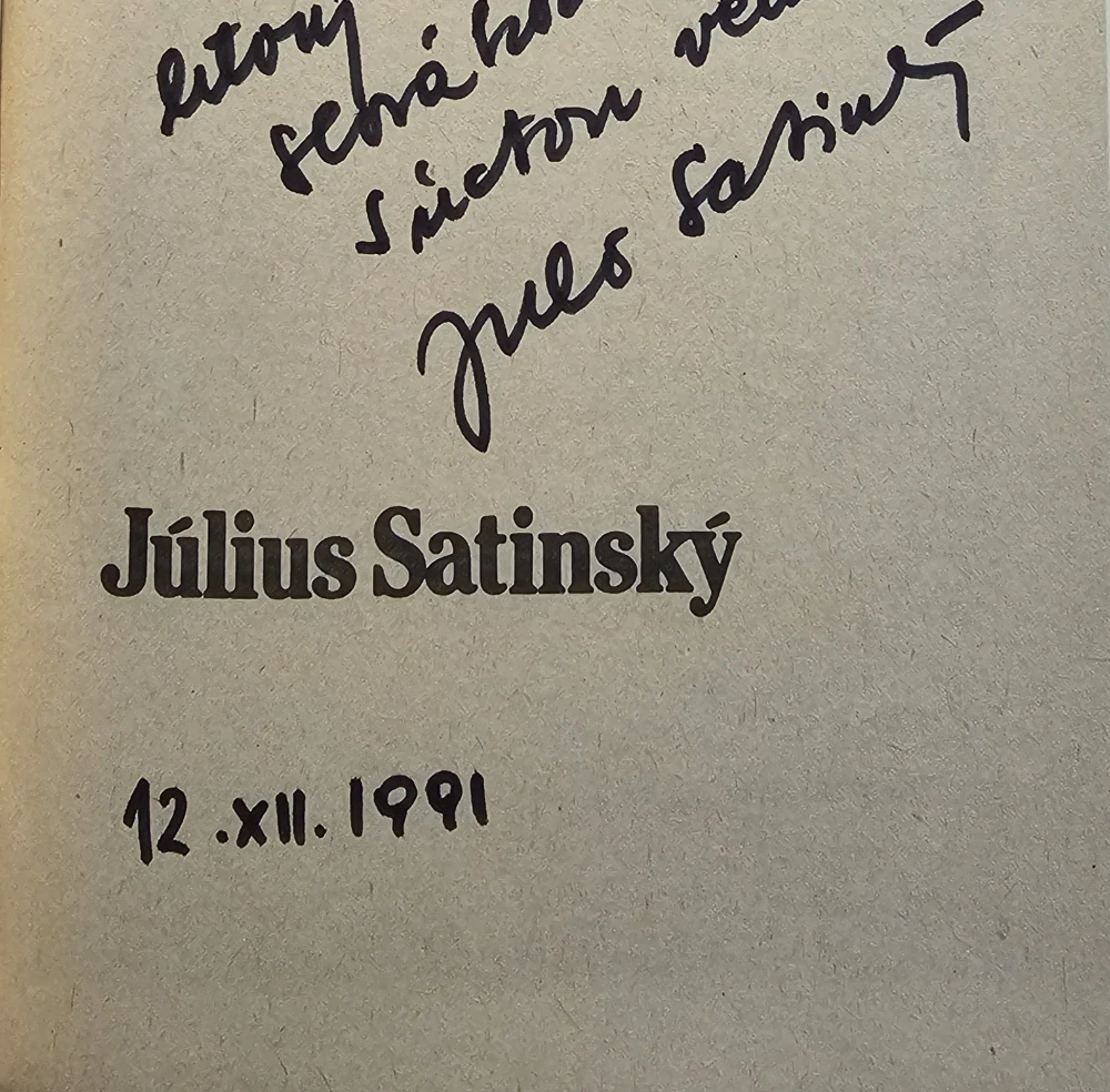 Moji milí Slováci /s podpisom