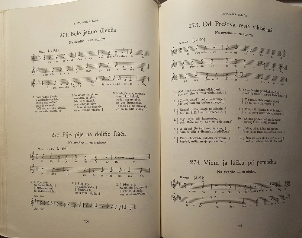 Slovenské ľudové piesne (Sväzok III.) 