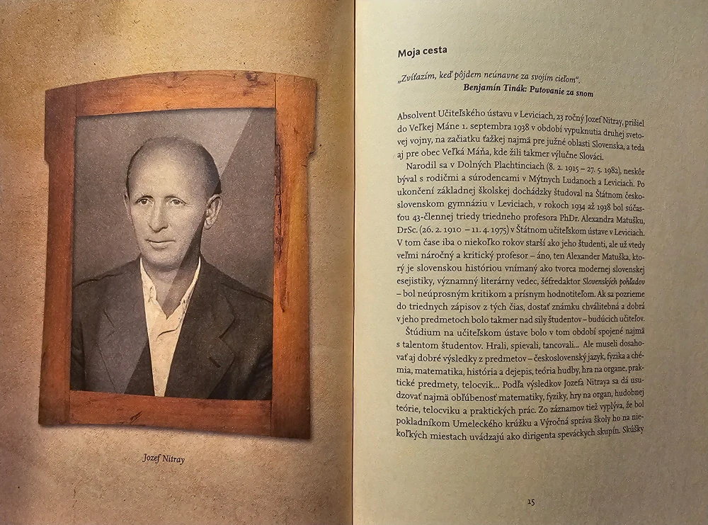 Na Máni (Spomínanie na učiteľa, zvyky, obyčaje a tradície dediny na Požitaví)