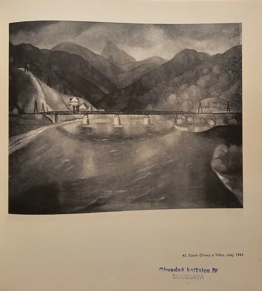 Štefan Bednár (Maliarska tvorba) /s podpisom