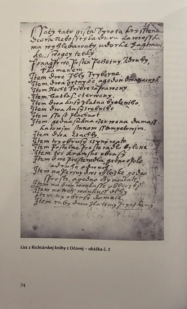 Čriepky z histórie Očovej a okolia