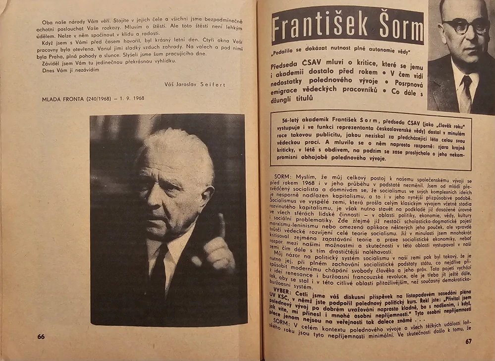 Ľudia roku 1968 (Rozhovory)