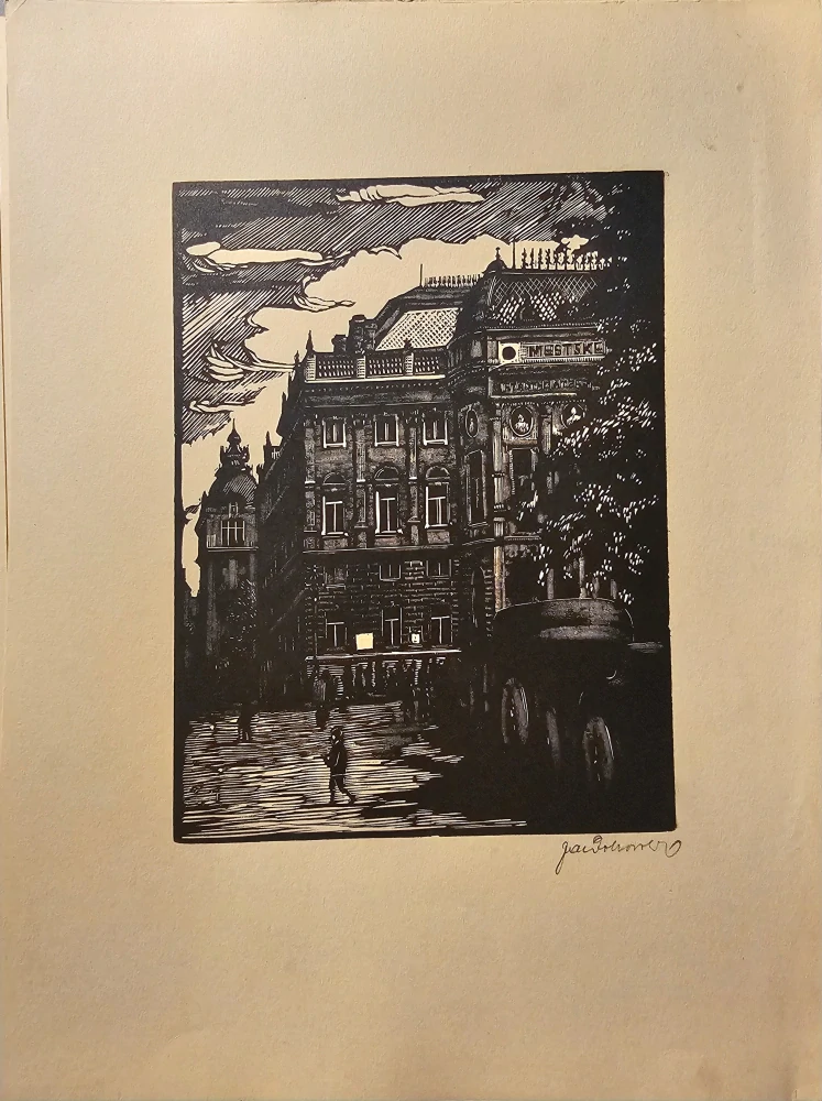 Bratislava (dvadsať drevorytov Jaroslava Dobrovolského)