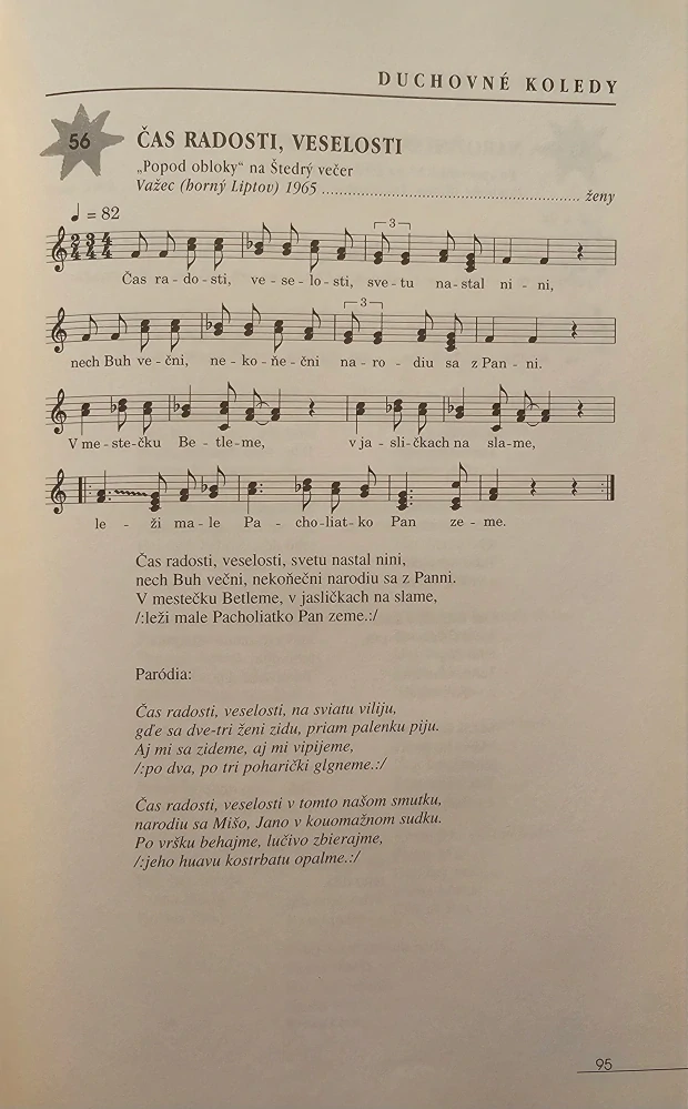 Vianočné ľudové koledy, vinše a hry /s podpisom