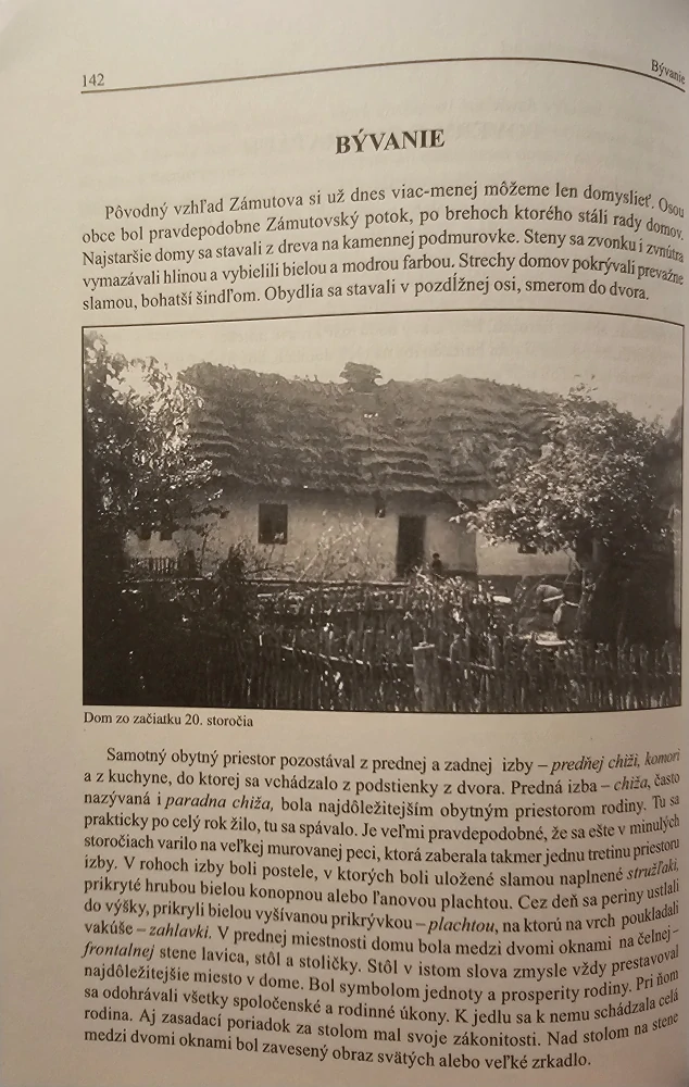 Tradičná ľudová kultúra obce Zámutov