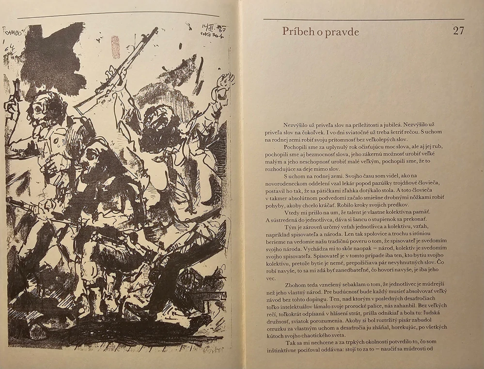 Dve osudové (Štyri epištoly k ľuďom/Murárska balada) /s podpisom