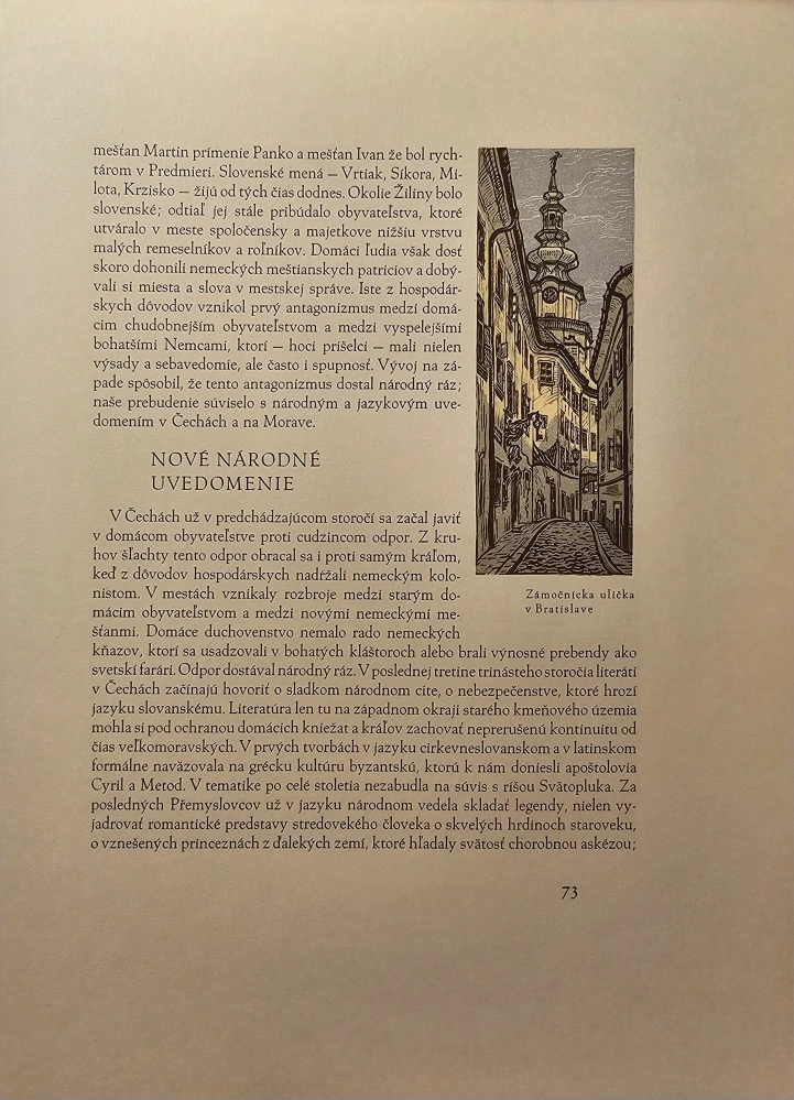 Slovensko v drevorytoch Karla Vika /s podpisom