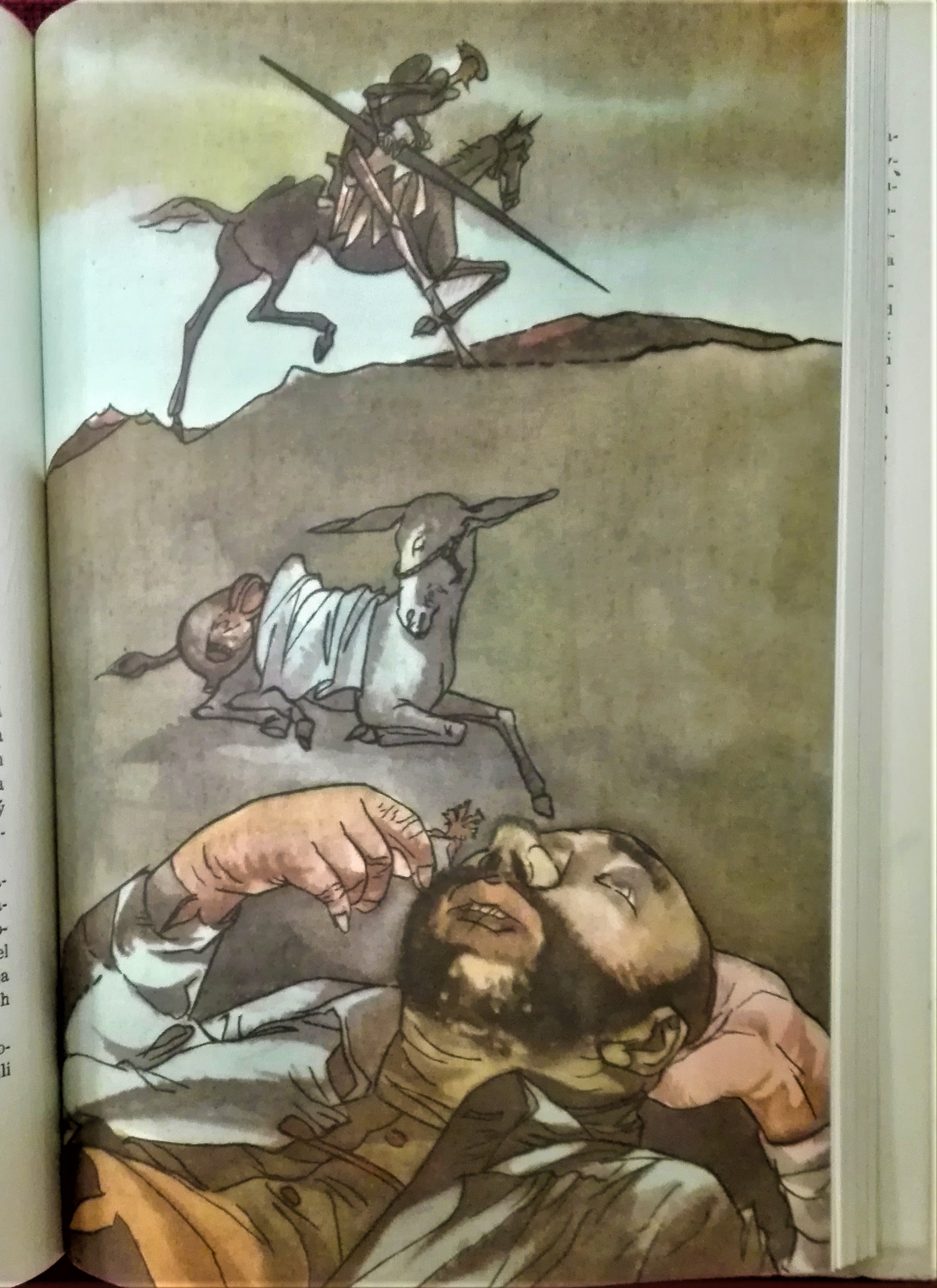 Dômyselný rytier Don Quijote de La Mancha 