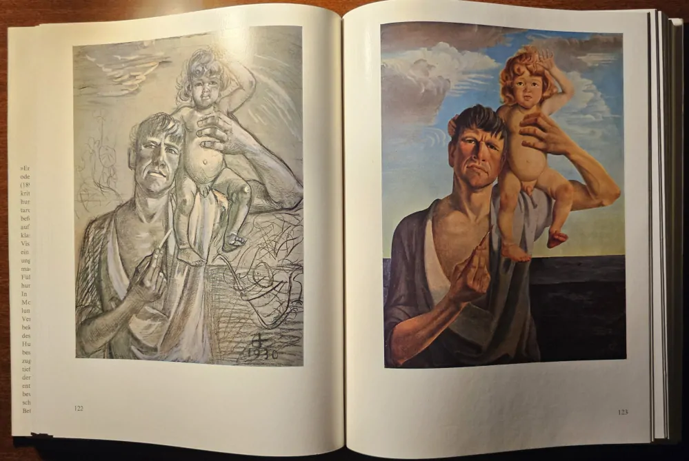 Otto Dix im Selbstbildnis