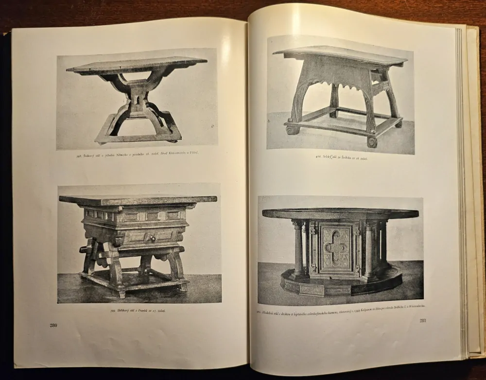 Dějiny nábytkového umění I. II. III. /komplet/