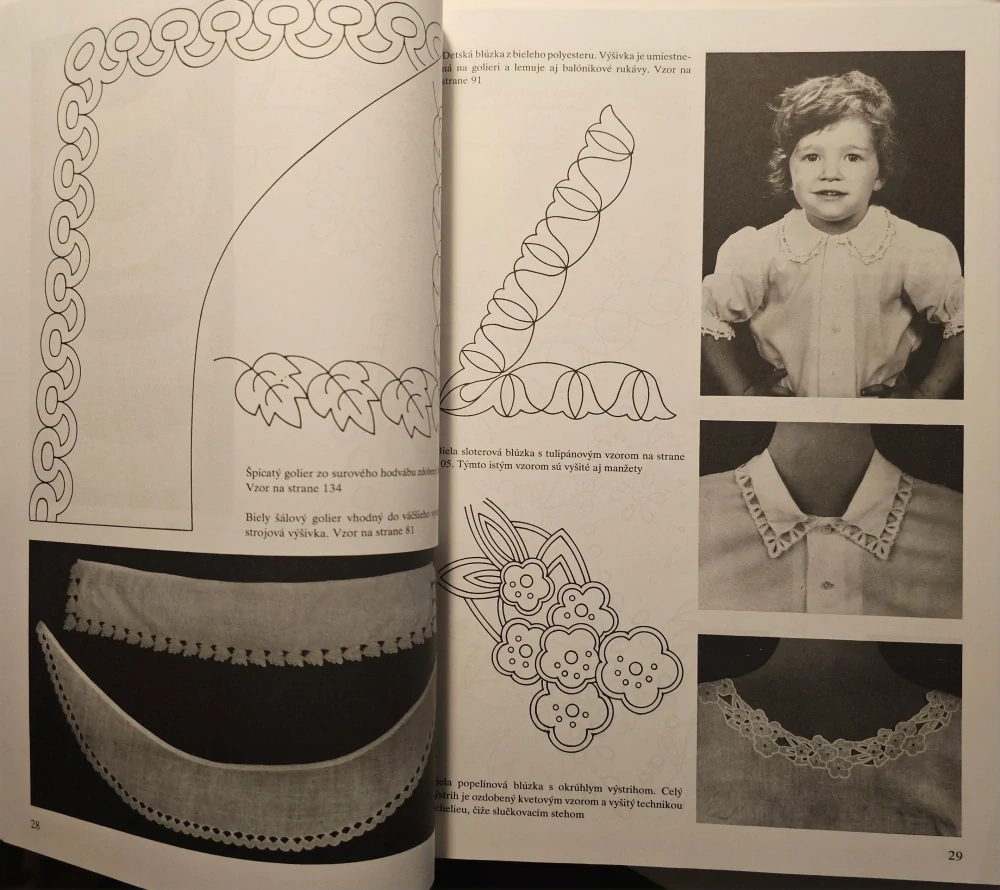 Madeirová výšivka (škola a vzorník)