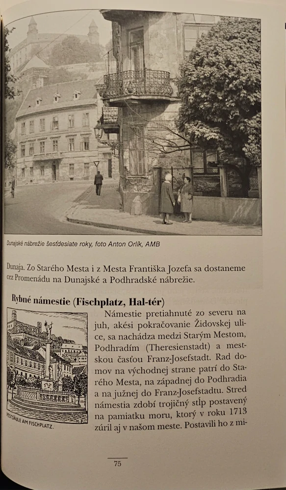 Ulice a námestia Bratislavy – Podhradie 